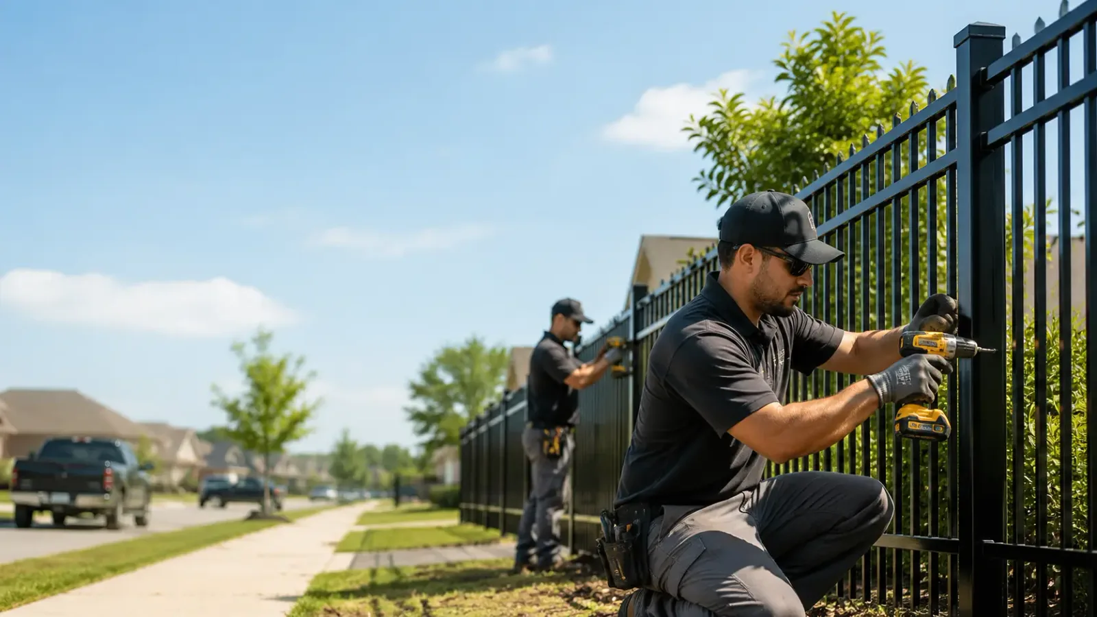 Metal Fence Installation in Mystic, IA